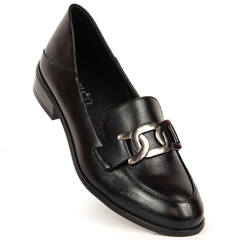 Zapatos de tacón de mujer con adorno Vinceza negro 1
