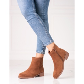 Shelovet botas bajas marrones para mujer marrón 1