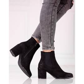 Botas Jodhpur negras en el puesto de Shelovet negro 1