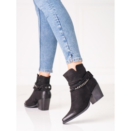 Botas cowboy Shelovet negras para mujer negro 1