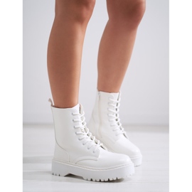 Bolsos Shelovet de mujer con cordones blancos 2