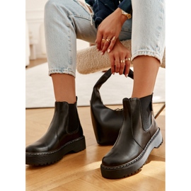 Botas cálidas sin cordones Big Star II274101 Negro 5