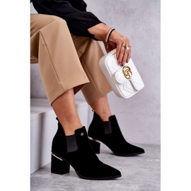Botas Ante Tacón Laura Messi 2506 Negro 5