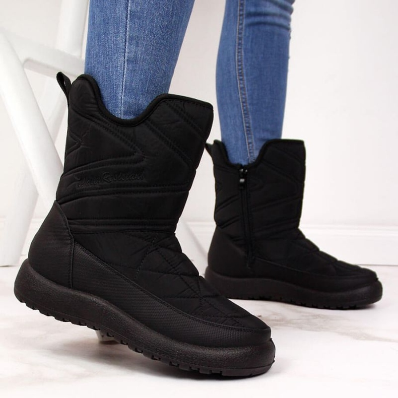 Botas de nieve impermeables News W EVE309A negro 2
