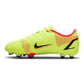 Zapatos de fútbol Nike Mercurial 14 Vapor Academy FG / MG Jr CV0811-760 amarillos 1