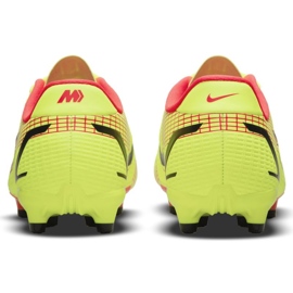 Zapatos de fútbol Nike Mercurial 14 Vapor Academy FG / MG Jr CV0811-760 amarillos 2