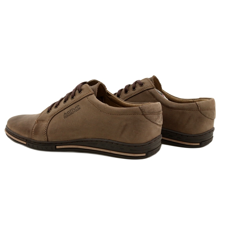 Polbut Zapatos para hombres 320 beige 5