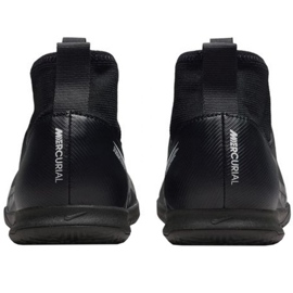 Nike Zoom Mercurial Superfly 9 Academy Ic Jr DJ5615 001 zapatos de fútbol negro negro 3