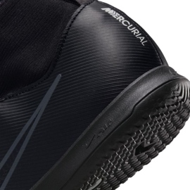 Nike Zoom Mercurial Superfly 9 Academy Ic Jr DJ5615 001 zapatos de fútbol negro negro 5