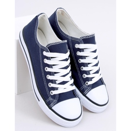 Zapatillas clásicas de mujer Basic D.BLUE azul 5
