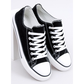 Zapatillas clásicas de mujer Basic Black negro 5