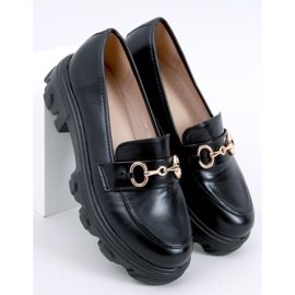 PA1 Mocasines de suela alta de Eloise Black negro 5