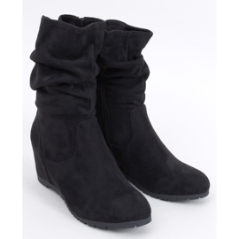 PA1 Botas cuña Fiona Negro 5