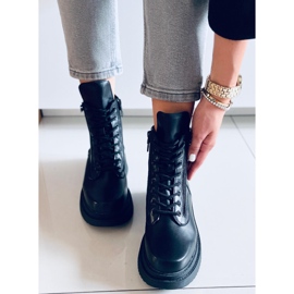 Botines suela alta Edvin Black negro 2 Botines suela alta Edvin Black negro 2