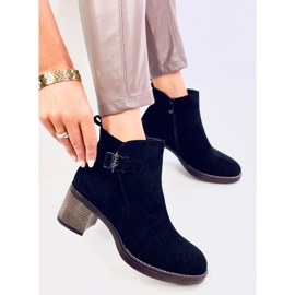 Botas clásicas de tacón Marsha Negro 4