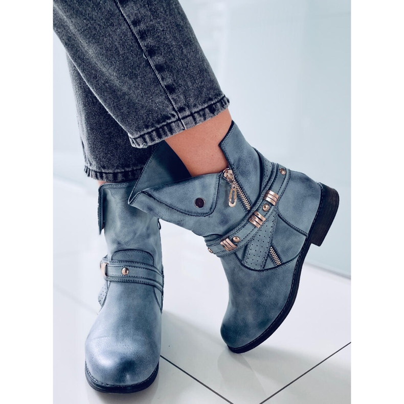 Botas mujer Yidu Azul 2 Botas mujer Yidu Azul 2
