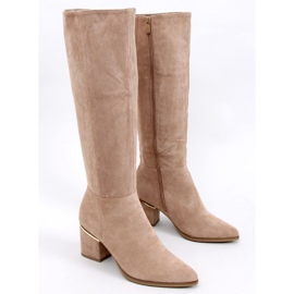 Botas de tacón Heather L.KHAKI beige caqui 5