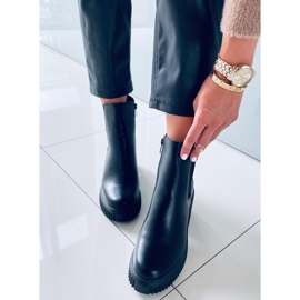 Botines Janet negros de tacón 1 Botines Janet negros de tacón 1