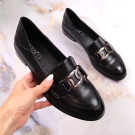 Zapatos de tacón de mujer con adorno Vinceza negro 3