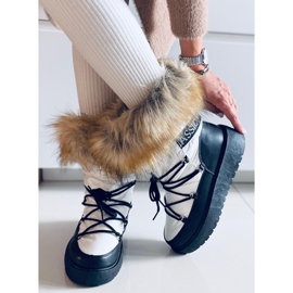 Botas de nieve para mujer Einar Blanco 2