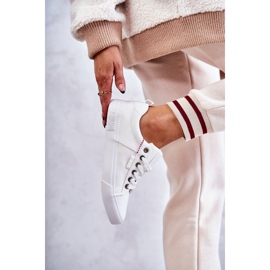 Sneakers de Mujer de Material Bajo Big Star KK274003 Blanco 4
