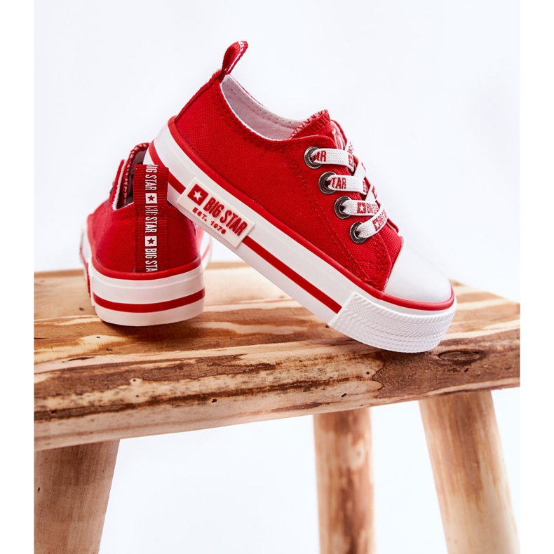 Material Infantil Zapatillas Big Star KK374071 Rojo 2