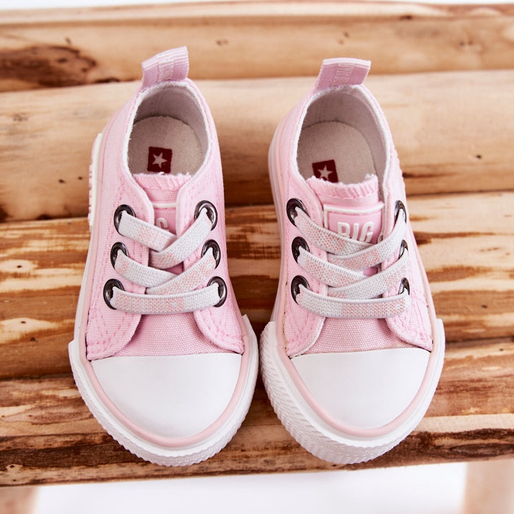 Material Infantil Zapatillas Big Star KK374052 Rosa rosado 1