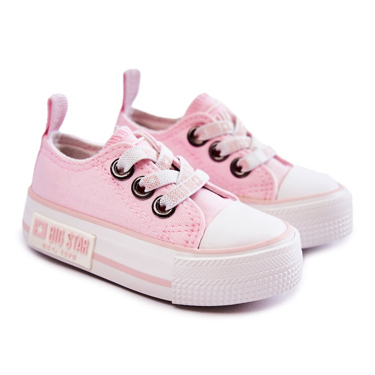 Material Infantil Zapatillas Big Star KK374052 Rosa 2