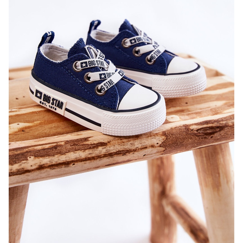 Material Infantil Zapatillas Big Star KK374050 Azul Marino 1