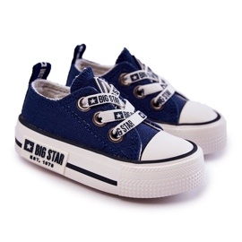 Material Infantil Zapatillas Big Star KK374050 Azul Marino 4