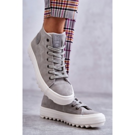 Zapatillas Mujer Big Star High Warm Grey EE274114 gris 1