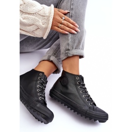 Sneakers Mujer Big Star High Warmed Negro EE274110 8