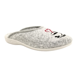 Pantuflas De Fieltro Adanex 27877 Sara Kawa gris 3