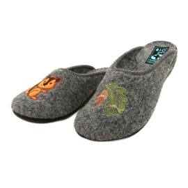 Pantuflas de fieltro gris Adanex 27858 Sara Wiewióra I Orzeszek 3