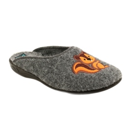 Pantuflas de fieltro gris Adanex 27858 Sara Wiewióra I Orzeszek 2