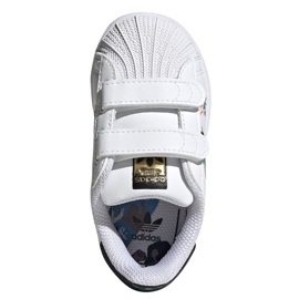 Adidas Originals Superstar Pure CF Inf Jr H00779 zapatos blanco 2