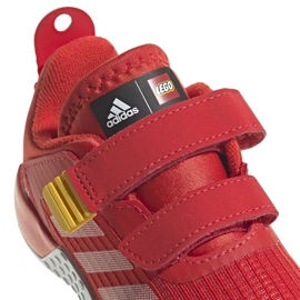 Zapatillas Adidas Lego Sport CF Inf Jr H01505 rojo 3