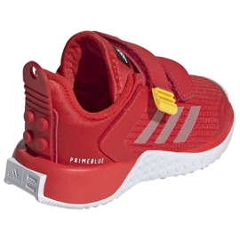 Zapatillas Adidas Lego Sport CF Inf Jr H01505 rojo 4