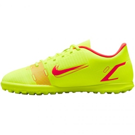 Zapatos de fútbol Nike Mercurial Vapor 14 Club Tf Jr CV0945 760 amarillo amarillos 2