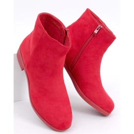 PA1 Botines Chelsea Mujer en ante Verbe Rojo 4