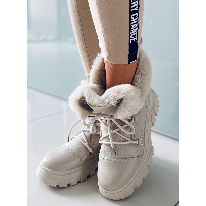 Botas de nieve de mujer Jarl Beige 2 Botas de nieve de mujer Jarl Beige 2