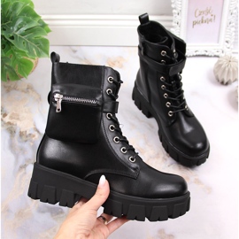 Botas aislantes mujer negras Vinceza negro 2