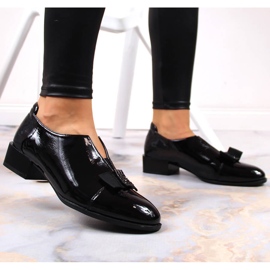 Zapatos lacados negros Potocki 5