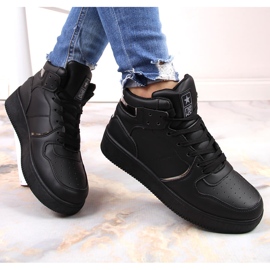 Zapatos deportivos altos NEWS negros 2