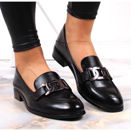 Zapatos de tacón de mujer con adorno Vinceza negro 7