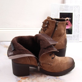 Botas cálidas mujer ante marrón Potocki 5