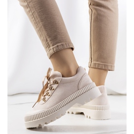Zapatos Lowa beige de mujer 1