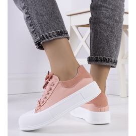 Zapatillas rosas en la plataforma Kilkenny rosado 2