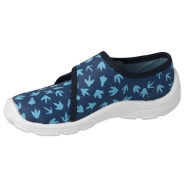 Zapatillas para niños de Befado 974Y476 Aplicaciones azul marino 1