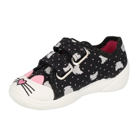 Zapatos befado niño 907P151 negro rosado 1